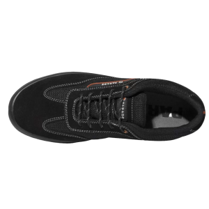 Chaussures de sécurité basses VISTA S1PS SR FO croûte de cuir noir 8834 - PARADE
