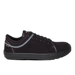 Chaussures de sécurité basses VISTA S1PS SR FO croûte de cuir grise 8835 - PARADE