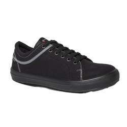 Chaussures de sécurité basses VISTA S1PS SR FO croûte de cuir grise 8835 - PARADE