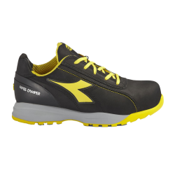 Chaussures de sécurité basses GLOVE MDS LOW S3S FO HRO SR noire/jaune - 701.181135_80013 - DIADORA