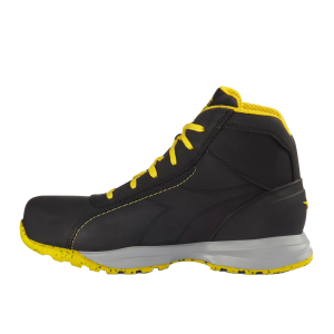 Chaussures de sécurité montantes GLOVE MDS MID S3S FO HRO SR noire/jaune 701.181134_80013 - DIADORA