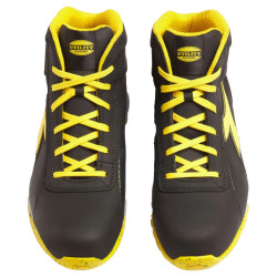 Chaussures de sécurité montantes GLOVE MDS MID S3S FO HRO SR noire/jaune 701.181134_80013 - DIADORA