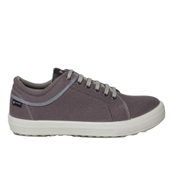 Chaussures de sécurité basses VALLEY S1PS SR FO croûte de cuir gris 9825 - PARADE