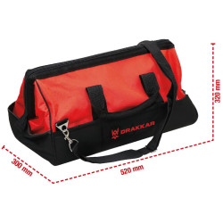 Sac porte-outils textile 520x300x320mm - 15695 - DRAKKAR