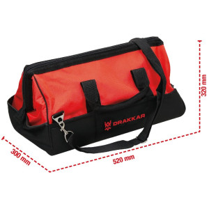 Sac porte-outils textile 520x300x320mm - 15695 - DRAKKAR