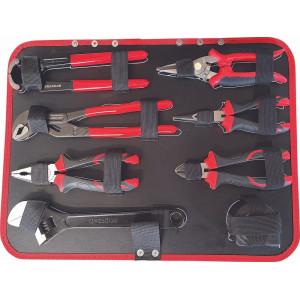 Mallette de dépannage sur roues 148 outils 1/4" - 1/2" - 15157 - DRAKKAR