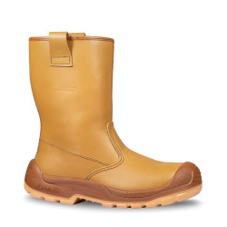 Bottes de sécurité cuir non fourré JALHAKA SAS S3