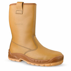Bottes de sécurité cuir non fourré JALHAKA SAS S3