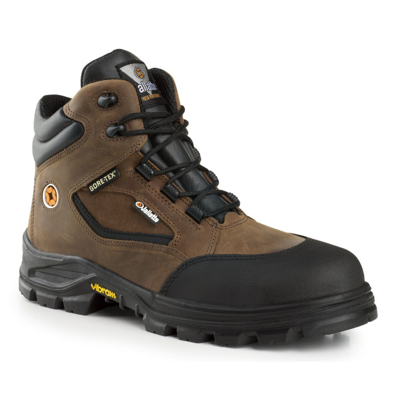 Chaussures de sécurité montantes JALROCHE S7S SC CI HI HRO LG FO SR marron/noir - JJV01 - JALLATTE