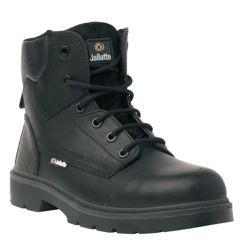 Chaussures de sécurité JALGERAINT cuir noir - JMJ06