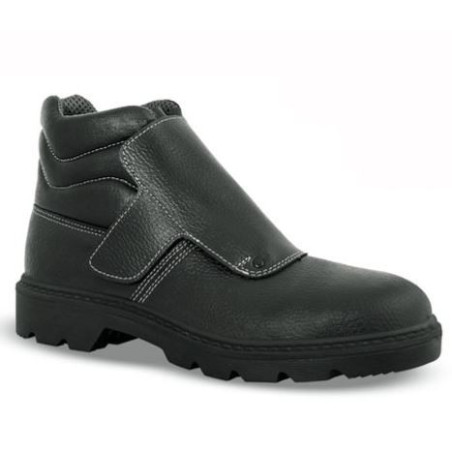 Chaussures de sécurité PHEBUS cuir noir - 05932