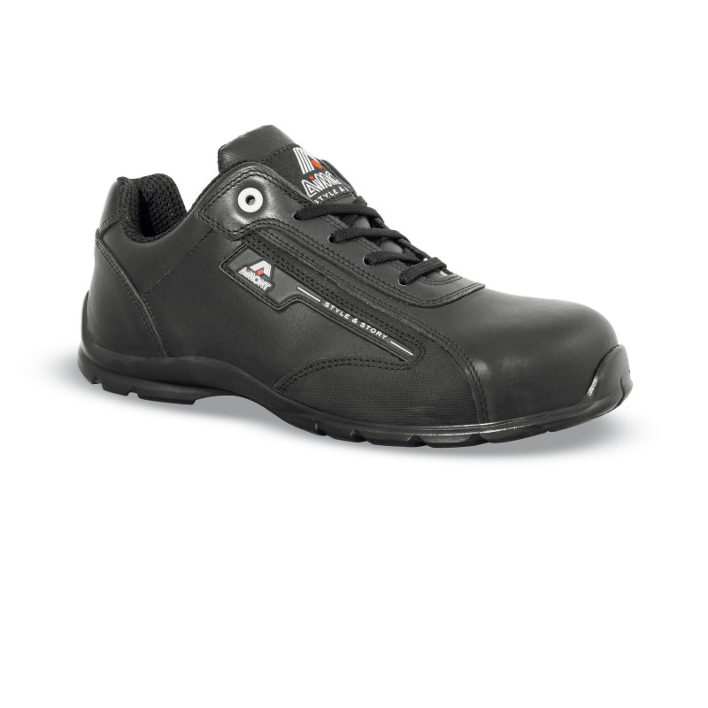 Chaussures de sécurité basse cuir noir SKYMASTER S3 SRC