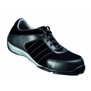 Chaussures de sécurité femme basse cuir BACOU TPT HARMONY BLACK S1P SRA
