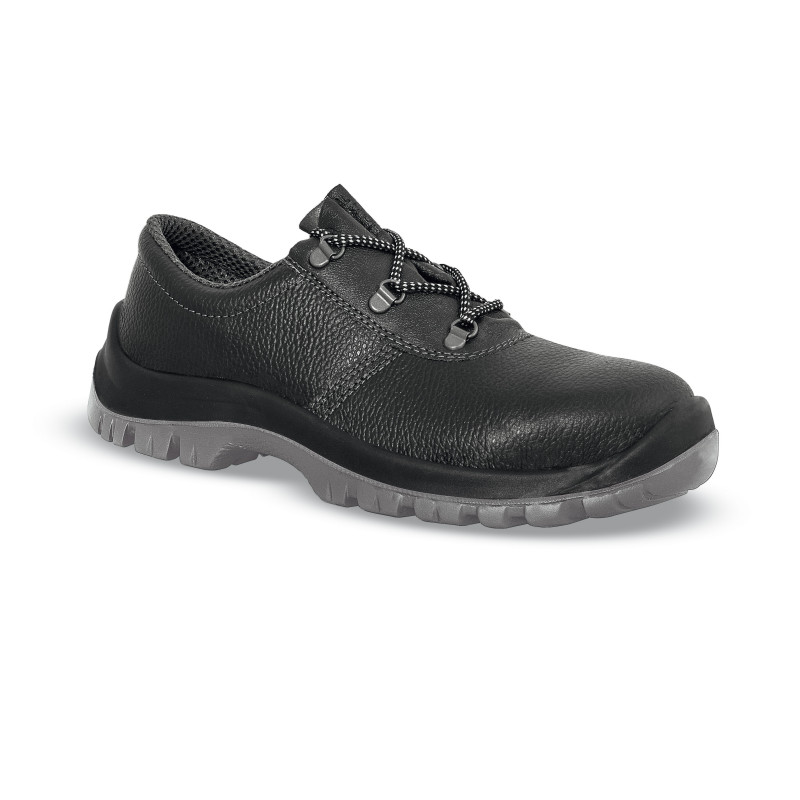 Chaussures de sécurité basses NAPOLI S3 SRC cuir noir - EC72503 - AIMONT