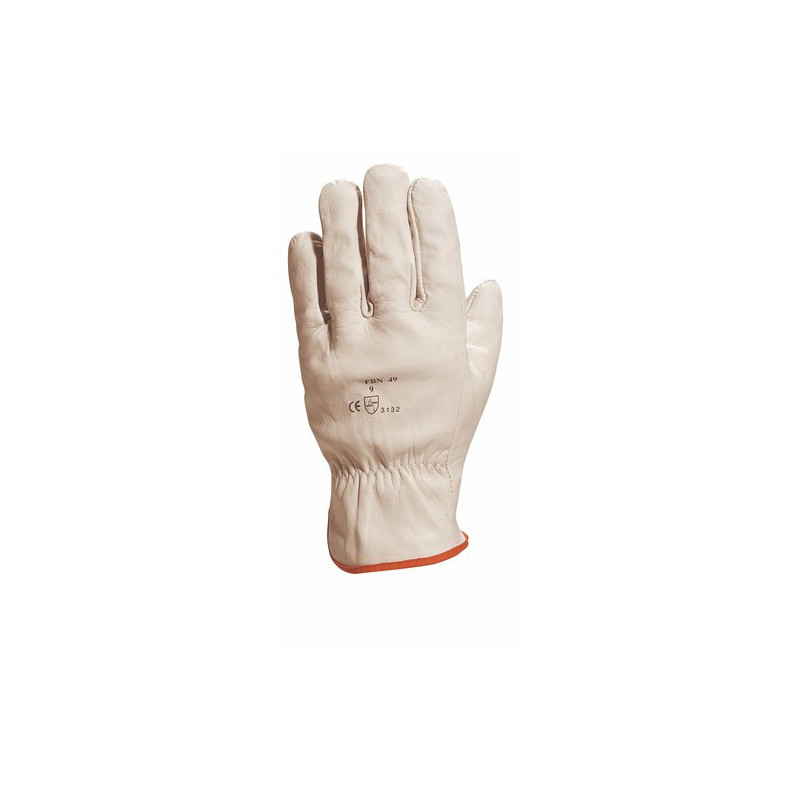 Gant cuir pleine fleur gris - FBN49 DELTA-PLUS