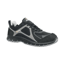 Chaussures de sécurité basses JALATHLON S3S FO SR cuir noir/gris - JNU07 - JALLATTE