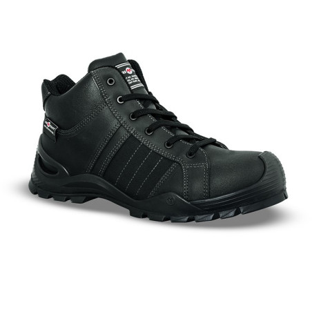 Chaussures de sécurité LEPOS cuir gras noir - 7AX65