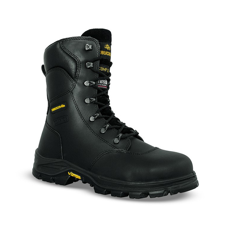 Rangers de sécurité FORERUNNER S3S CI HI HRO FO SR cuir noir - 007TR02 - AIMONT