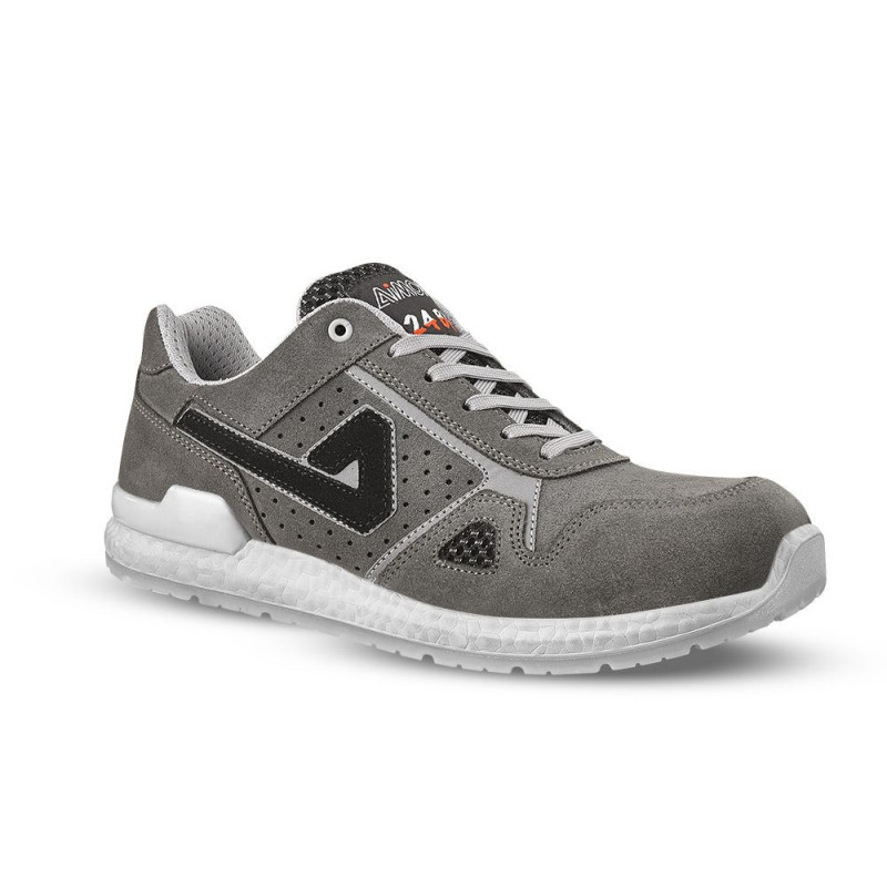 Chaussures de sécurité ICE Q velours gris - ABI10