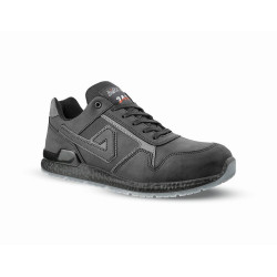 Chaussures de sécurité basses CALVIN S3S FO SR cuir noir - 00ABI06 - AIMONT