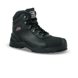 Chaussures de sécurité montantes MIRUS S3S FO SR cuir noir - 007AX67 - AIMONT