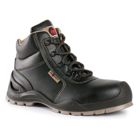 Chaussures de sécurité SOLVEX cuir noir - 7AX81