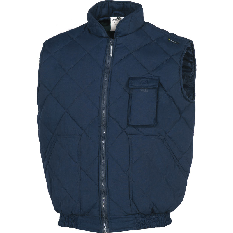 Gilet matelassé CLUSES bleu - CLUSESBL