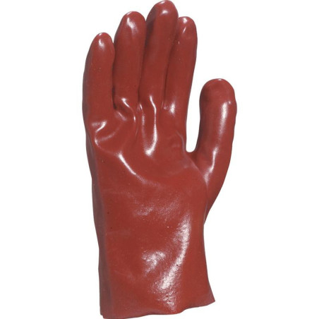 Gant pétrolier PVC 27 cm rouge - PVC7327